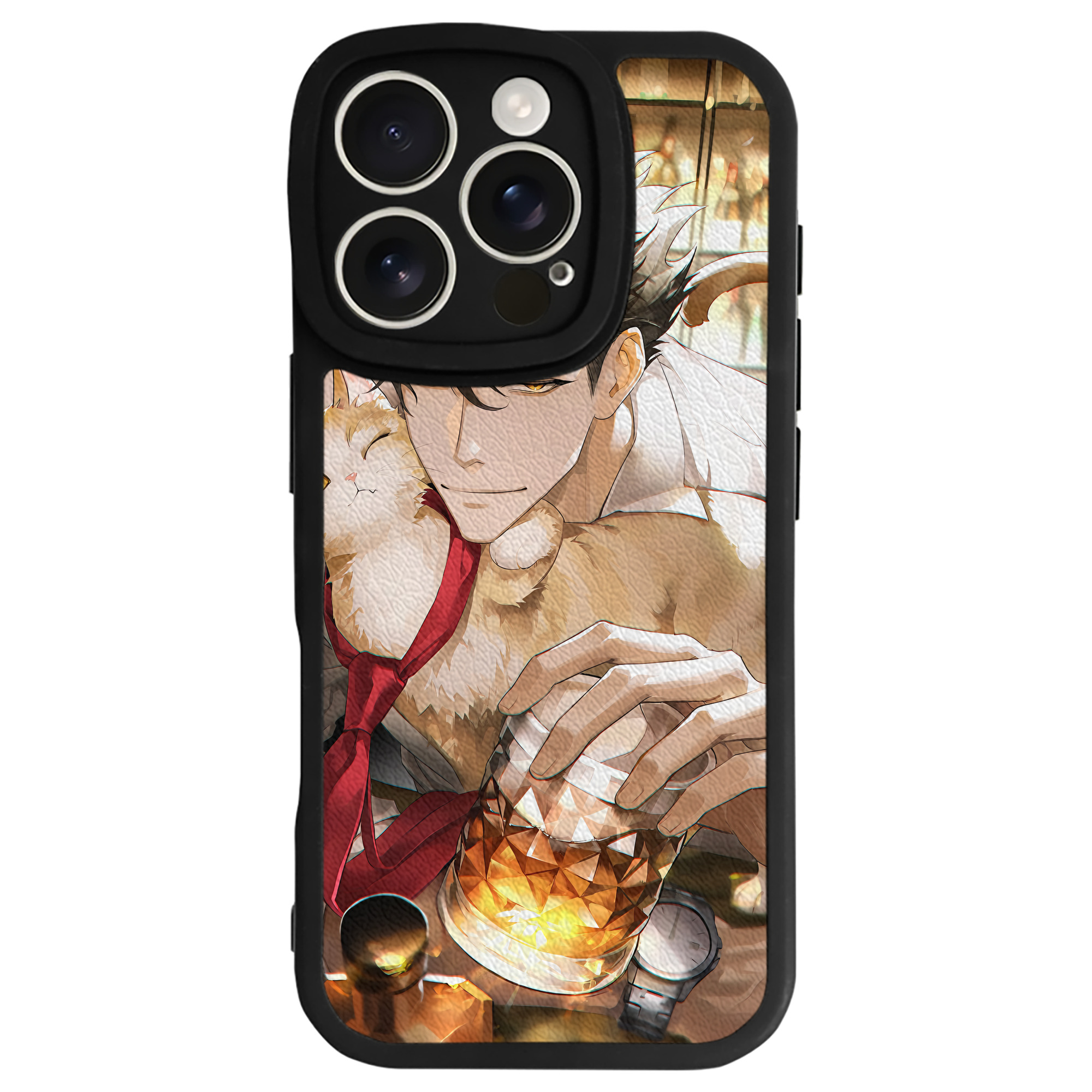 （画像用） ハイキュー!! Haikyu!! 【iPhone 16シリーズ対応】シリコンスマホケース（レザー調） 材質：シリコン